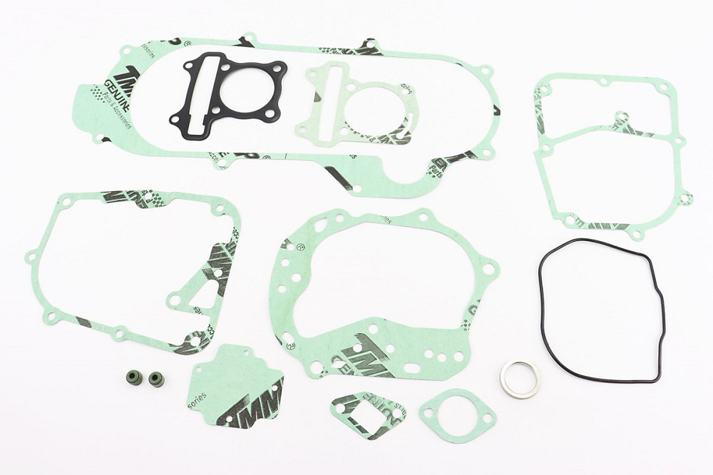 Прокладки двигуна 100cc-50мм, к-кт 13 деталей, короткий варіатор (метал) Киев - изображение 1