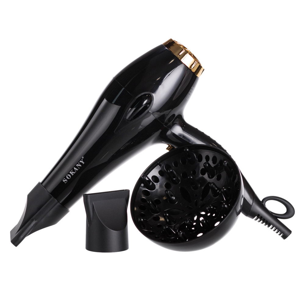 Sokany Фен для волосся Sokany SK-2213 з дифузором та концентратором 2600 Вт Київ - фото 1