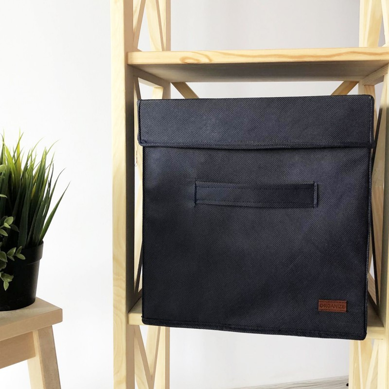 Короб с крышкой для хранения вещей HY-Kr-blue (Синий) Сумы - изображение 4