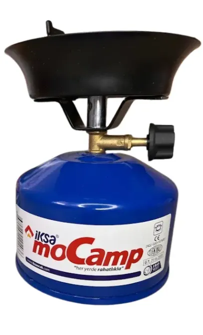 Газовая горелка-плита с пьезоподжигом Iksa MoCamp / Портативная походная горелка / Туристическая плита Коломия - фото 1