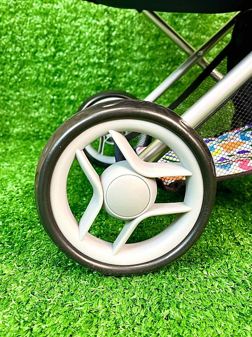 Коляска для ляльки Melogo металева з люлькою-переноскою кошиком Темно-синя (9369/82100) Чернігів - фото 5