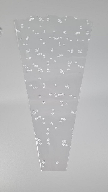 Упаковка конус під квіти h50/6низ/29верх візерунок(100 шт) 155 (4) (100 шт) Харків - фото 1