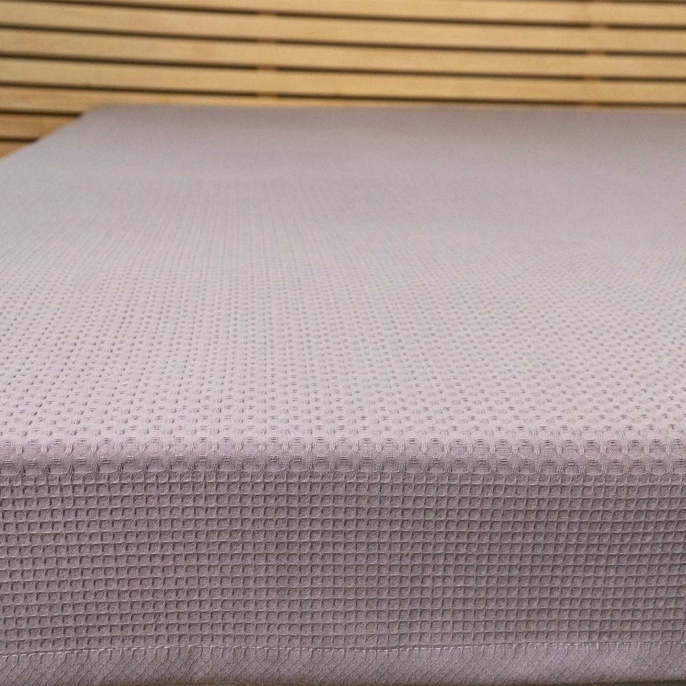Простирадло-покривало вафельне GM TEXTILE 190х200см 220г/м2 (Капучіно) Суми - фото 5