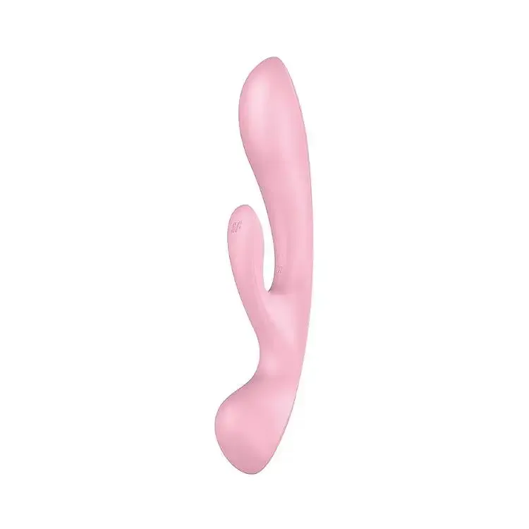 Вібратор-кролик Satisfyer Triple Oh Pink Львів - фото 1