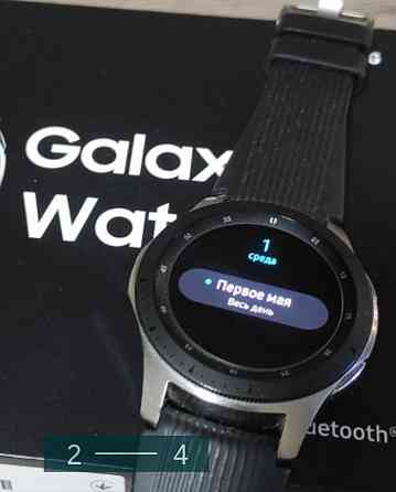 СМАРТ - Часы: Samsung Galaxy Watch 46mm. Silver Киев