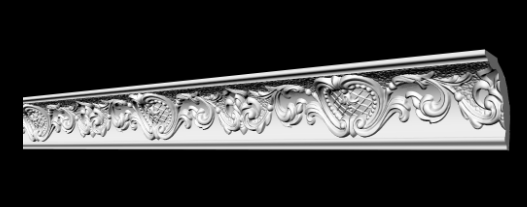 Потолочный плинтус 2м   GP-32  70х56х2000 mm Днепр - изображение 1