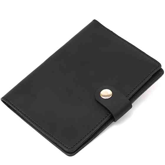 Матовый кожаный тревел-кейс Черный (SHVIGEL) Киев