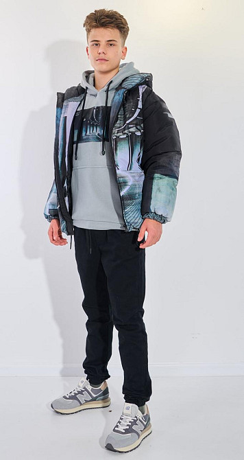 Куртка з принтом (170 см) Київ - фото 3