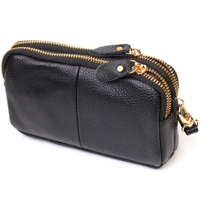 Сумка Vintage Из натуральной кожи Черная (22088) Винница - изображение 4