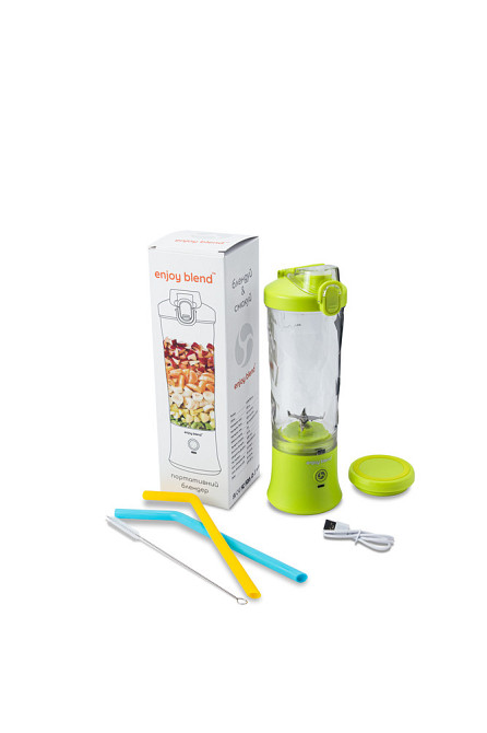 Портативный блендер ENJOY BLEND 63710440 лайм (салатовый) Киев - изображение 2