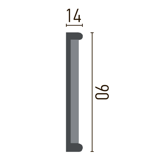 Молдинг полиуретановый с орнаментом Gaudi Decor CR 3051 Днепр - изображение 2