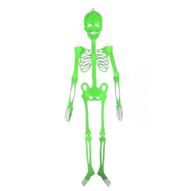 Скелет на Хэллоуин 90 см салатовый Киев - изображение 6
