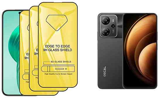 Захисне скло DefenzoGlass для Blackview Oscal Tiger 13 – подвійна міцність Київ
