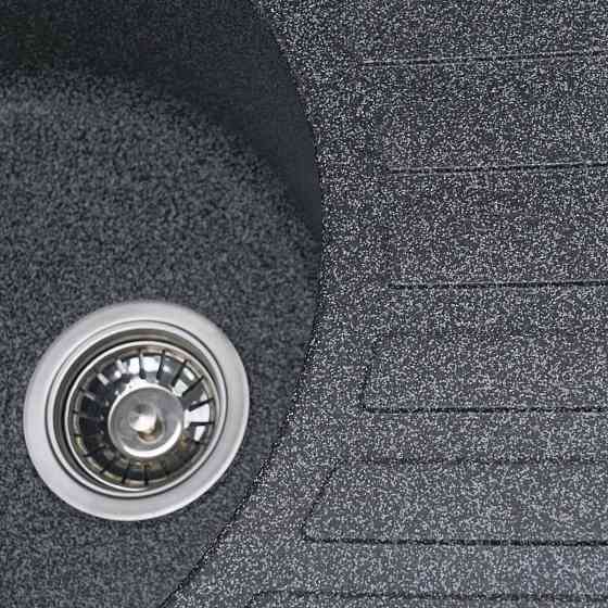 VALESO Гранітна мийка для кухні VALESO LIRA 7750 матова Графіт Київ