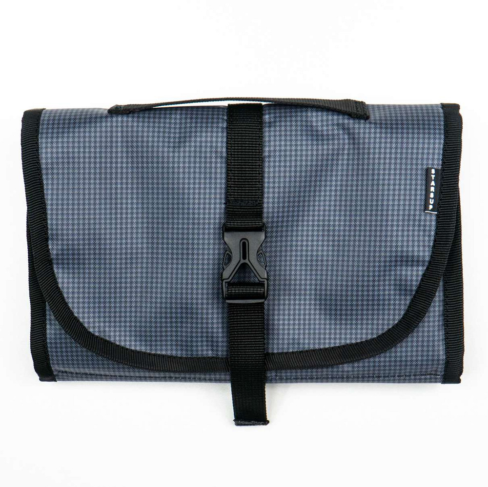 Дорожный несессер органайзер с крючком и зеркалом для косметики StarsUp ST-M (Серый) Сумы - изображение 1