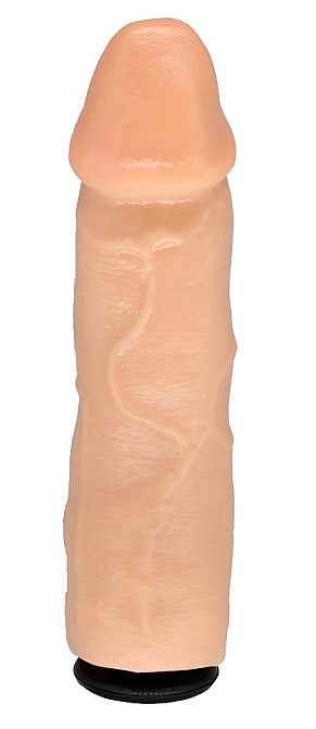 Насадка для страпону тілесна EGZO NSTR29 ( 15,5 см х 3,9 см ) Sex Aura Київ - фото 3