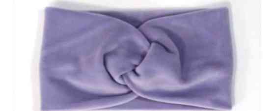 Повязка для волос спортивная сиреневая Киев