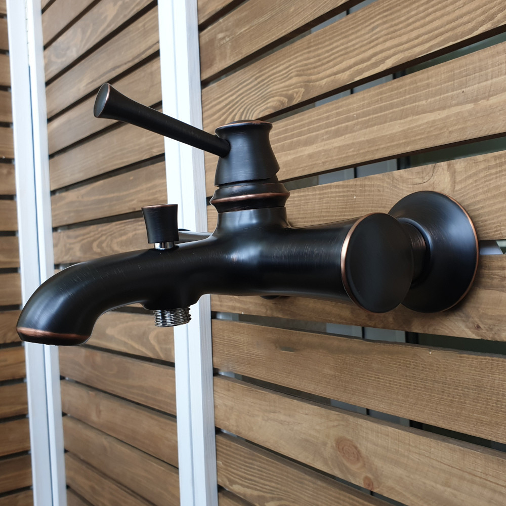 Змішувач для ванни Imprese Podzima Zrala ZMK02170804, чорний Київ - фото 8