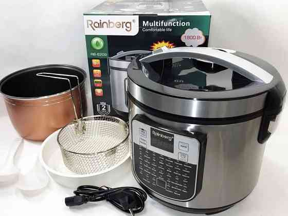 Мультиварка фритюрниця Rainberg RB-6209 6 л пароварка мультикухар. Харків