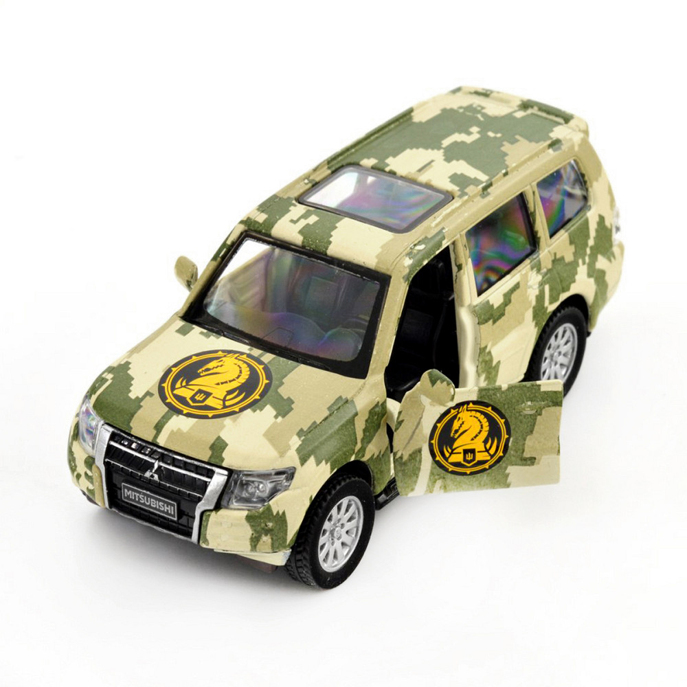 Автомодель серії Шеврони Героїв - Mitsubishi Pajero 4WD Tubro - 47 ОМБр Дніпро - фото 16