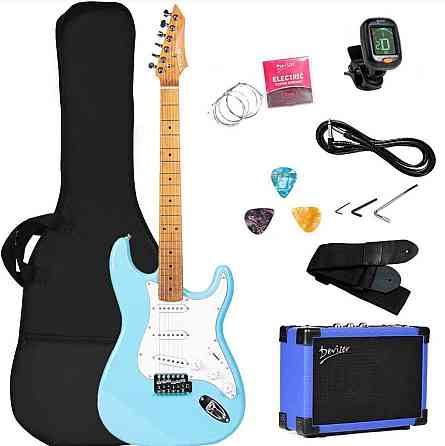 Электрогитара Deviser L-G1 ST BK (полный комплект) Харьков