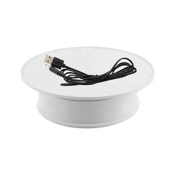 Предметний стіл поворотний 20см для фото-відеозйомки білий Puluz DCA0871W Київ