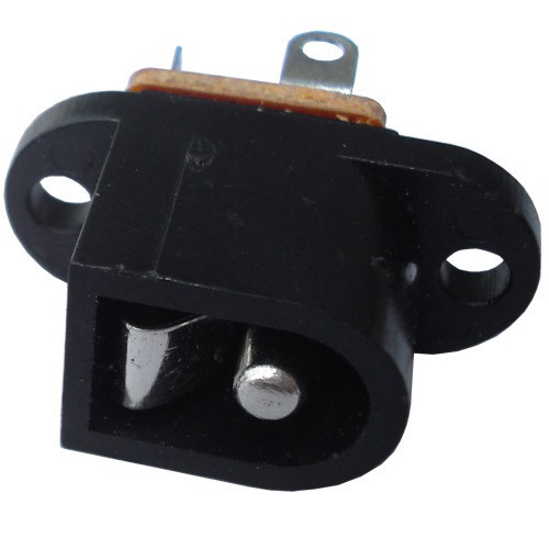 Гніздо живлення 5,5\2,5 мм, монтажний, з вухами Полтава - фото 1