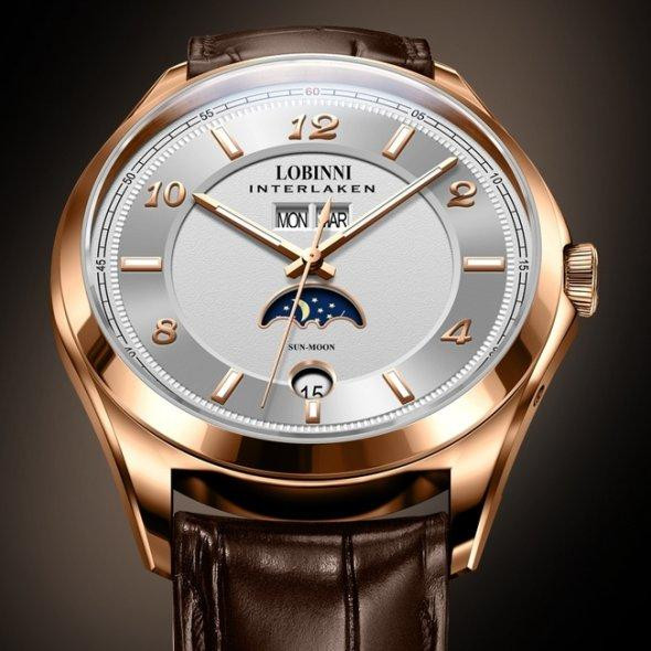 Чоловічий наручний годинник Lobinni Premium Вінниця - фото 4