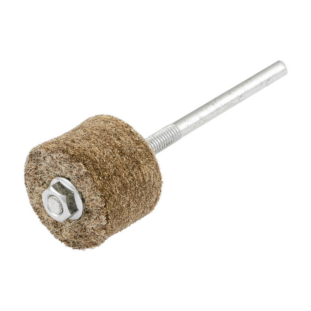 Насадка полірувальна MASTERTOOL з натуральної повсті м'яка для дриля 25 мм Ø 30 мм набір 6 шт 08-9330 Коломыя - изображение 3