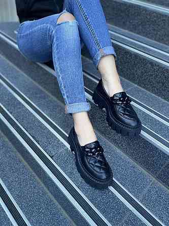 Olli Туфлі жіночі OLLI T-4-21163 чорні (весна-осінь, шкіра натуральна) (4773) Коломия