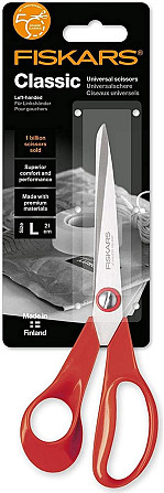 Універсальні Ножиці для лівші Fiskars "Classic 21 см" (1000814) 55-57 HRC Нововолинськ - фото 3