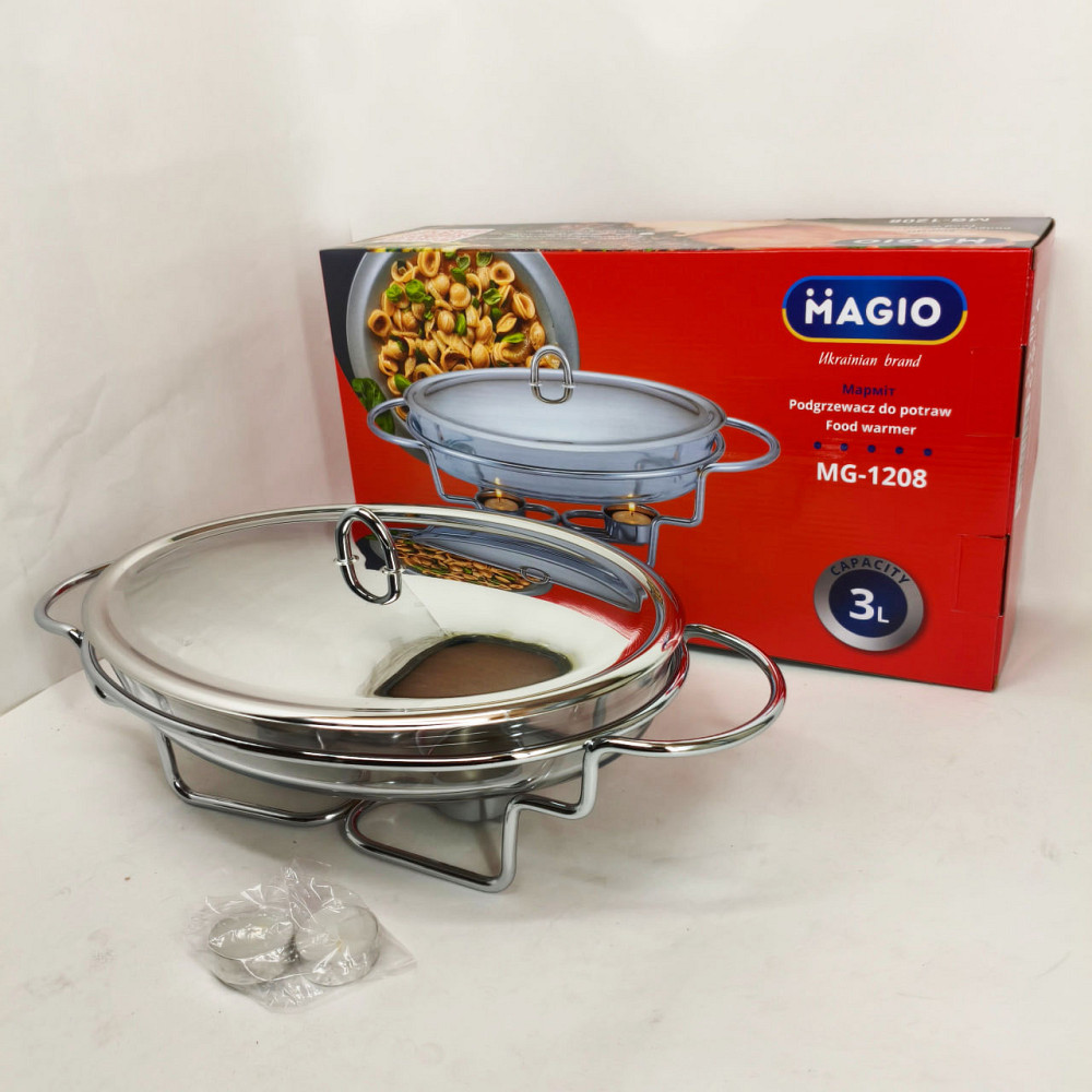Мармитница для поддержания температуры блюд, Посуда для сохранения температуры, Мармит с подогревом XQ-66 Львов - изображение 4