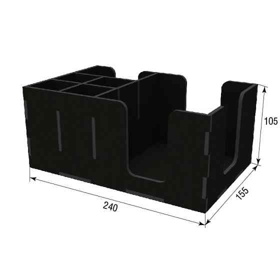 Органайзер EKOSTAR деревянный 240х155х105 мм Киев
