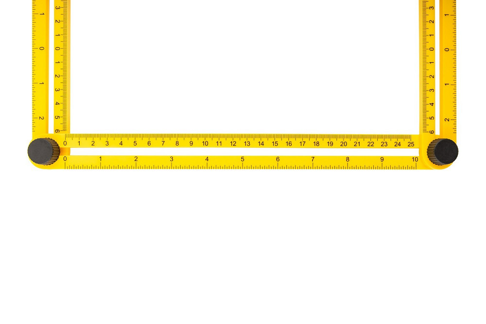 MASTERTOOL Шаблометр MASTERTOOL 250х120 мм пластиковий 30-3525 Коломия - фото 3