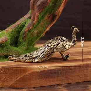 Фігурка з бронзи мініатюрна Павич Київ