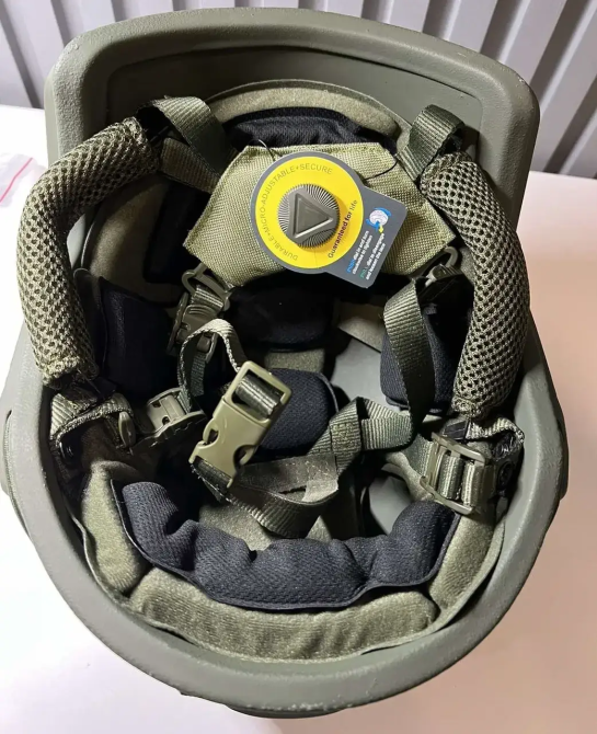 Захисний кевларовий шолом Fast Team Wendy Aholdtech F-S02 IIIA Оливковий, S Вінниця - фото 3