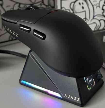 Нові чорні/білі ігрові мишки AJAZZ AJ159 APEX Игровая мышка. Київ