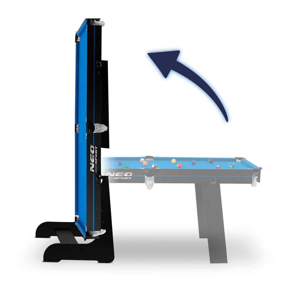 Більярдний стіл з аксесуарами Neo-Sport NS-808, 183 x 92 x 81 см Київ - фото 7