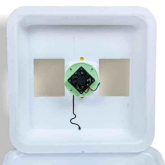 Инкубатор для яиц с механическим переворотом Рябушка Smart 70 12в Турбо с питанием 2в1 от 12В и 220В Киев