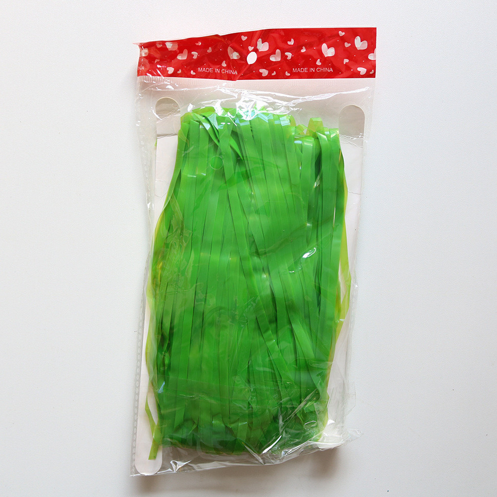 Блискучий дощик для фотозони 2 м на 1 м салатовий Київ - фото 4