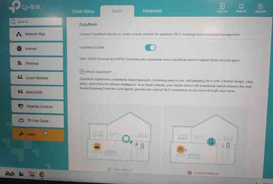 5g/4g роутер Tp link NX510V AX3000 wi fi 6 Mesh Cat20 lte під оптіку. Харків