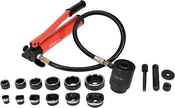 Пробійник гідравлічний для отворів YATO по листовому металу t≤ 4 мм, Ø= 22-60 мм [1] Одеса