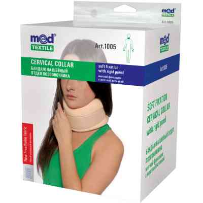 Бандаж MedTextile Бандаж на шийний відділ хребта мякої фіксаціЇ з жорст. (4820137290060) Винница