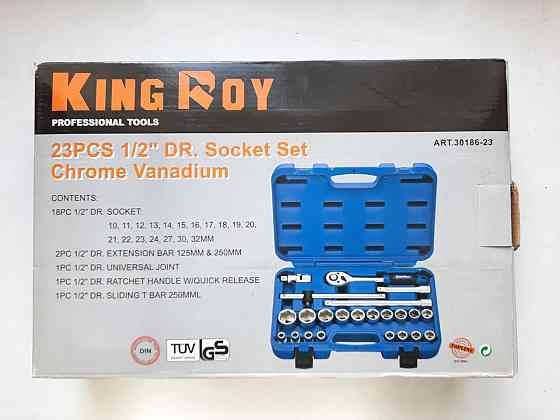 Набір інструменту 23 пр. 1/2&quot; KingRoy 30186-23 Вінниця