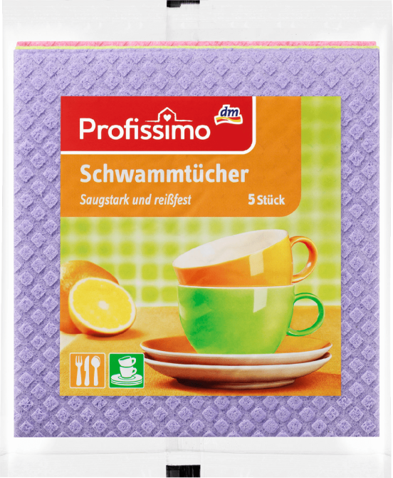Губчатые салфетки, 5 шт.Schwammtücher, 5 St Львов - изображение 1