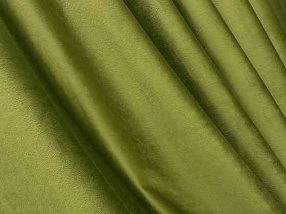 Комплект готових штор VR-Textil Оксамит (бархат) Оливковий 150х290 см 2 шт (39-0137) Київ