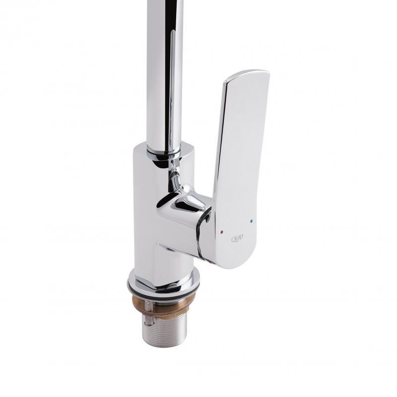 Змішувач для кухні з латуні Qtap Slavonice QTSLV9042103UC Chrome Харків - фото 3