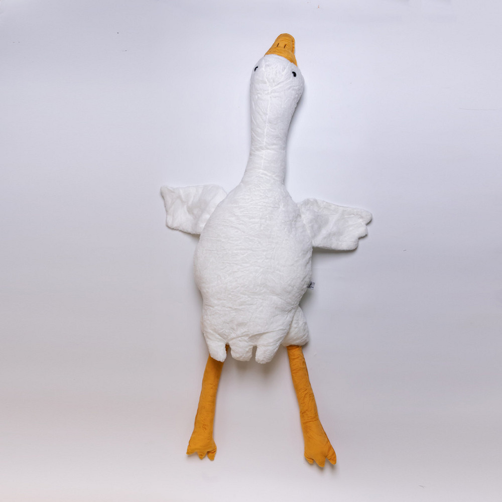 М'яка іграшка-подушка з пледом усередині Гусак-обіймусь 135 (см) іграшка плед 3 в 1 дитячий плюшевий плед Білий 520-6W Коломыя - изображение 2