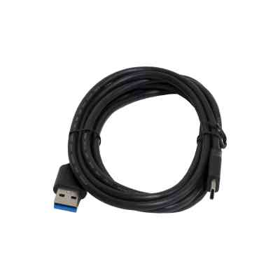 Дата кабель USB 3.0 AM to USB-C 2.0m black Patron (CAB-PN-USB3-TYPEC-2M) Винница