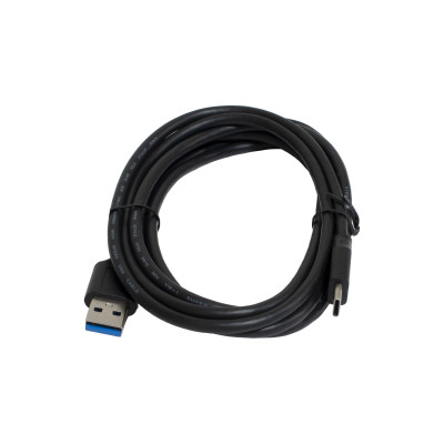 Дата кабель USB 3.0 AM to USB-C 2.0m black Patron (CAB-PN-USB3-TYPEC-2M) Винница - изображение 1